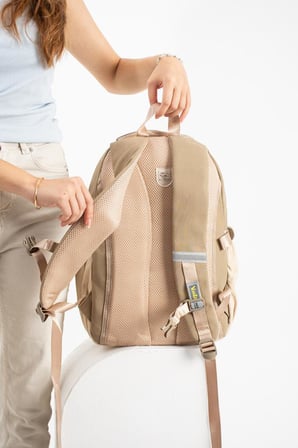Ventis Unisex Okul Çantası Lise Ortaokul Maskotlu Sırt Çantası 43*30 Cm Çok Cepli Vnt5-H