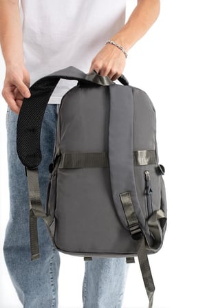 Ventis Unisex Okul 2'Li Set Çantası Lise Ortaokul Kalemlikli Sırt Çantası 43*30 Cm Çok Cepli Vnt7-C