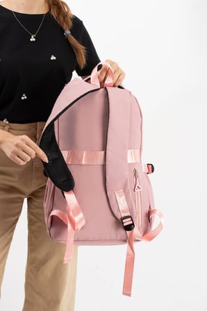 Ventis Unisex Okul 2'Li Set Çantası Lise Ortaokul Kalemlikli Sırt Çantası 43*30 Cm Çok Cepli Vnt7-C