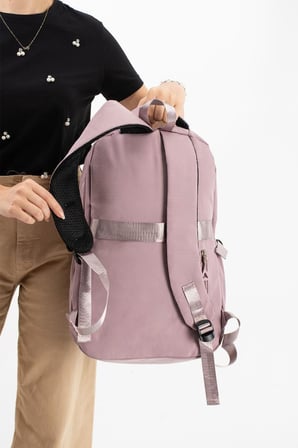 Ventis Unisex Okul 2'Li Set Çantası Lise Ortaokul Kalemlikli Sırt Çantası 43*30 Cm Çok Cepli Vnt7-C
