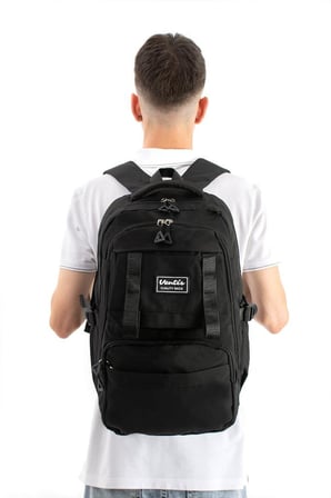 Ventis Unisex Kalemlikli 2'Li Set Okul Çantası Lise Ortaokul Sırt Çantası 43*30 Cm Çok Cepli Vnt7-F