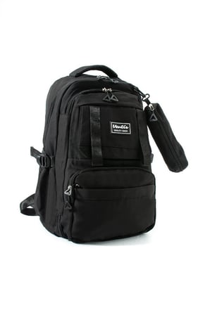 Ventis Unisex Kalemlikli 2'Li Set Okul Çantası Lise Ortaokul Sırt Çantası 43*30 Cm Çok Cepli Vnt7-F