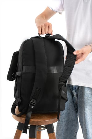 Ventis Unisex Kalemlikli 2'Li Set Okul Çantası Lise Ortaokul Sırt Çantası 43*30 Cm Çok Cepli Vnt7-F