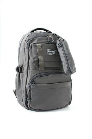 Ventis Unisex Kalemlikli 2'Li Set Okul Çantası Lise Ortaokul Sırt Çantası 43*30 Cm Çok Cepli Vnt7-F