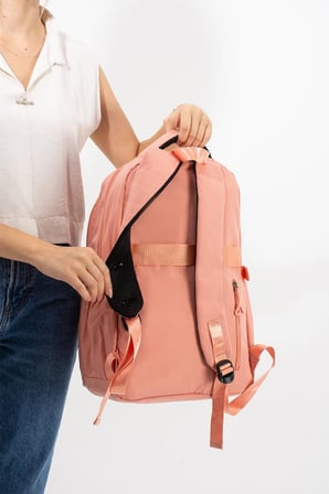 Ventis Unisex Kalemlikli 2'Li Set Okul Çantası Lise Ortaokul Sırt Çantası 43*30 Cm Çok Cepli Vnt7-F