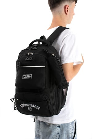 Ventis Unisex Set Okul Çantası Kalemlikli 2'Li Lise Ortaokul Sırt Çantası 43*30 Cm Çok Cepli Vnt7-G
