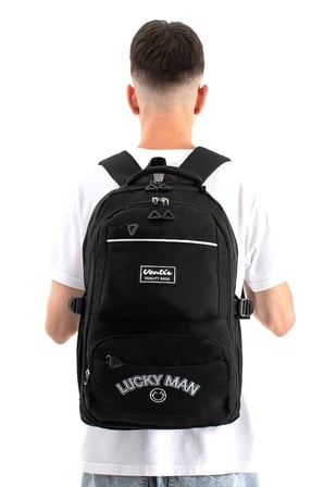 Ventis Unisex Set Okul Çantası Kalemlikli 2'Li Lise Ortaokul Sırt Çantası 43*30 Cm Çok Cepli Vnt7-G