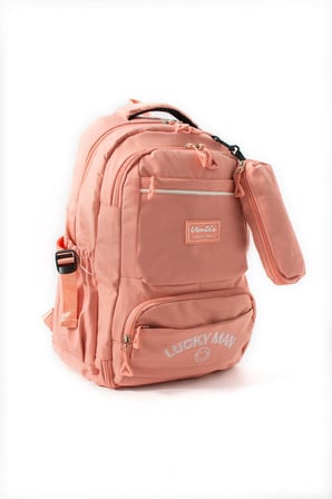 Ventis Unisex Set Okul Çantası Kalemlikli 2'Li Lise Ortaokul Sırt Çantası 43*30 Cm Çok Cepli Vnt7-G