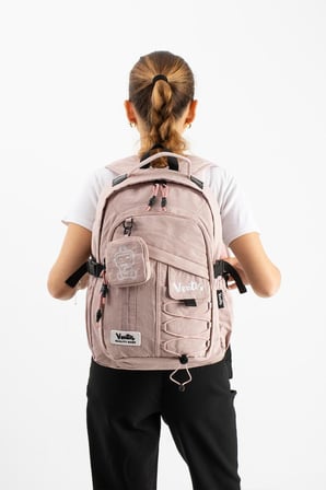 Ventis Cüzdanlı Unisex Okul Çantası Lise Ortaokul Günlük Sırt Çantası 43*30 Cm Vnt9-B