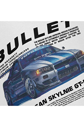 Fast and Furious Paul Walker Nissan Skyline GT-R Oversize Unisex Tshirt