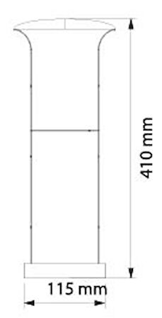 İnoled Petunya Armatür 41 Cm