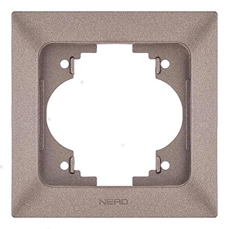 NE-AD Aras Tekli Çerçeve - Mocha