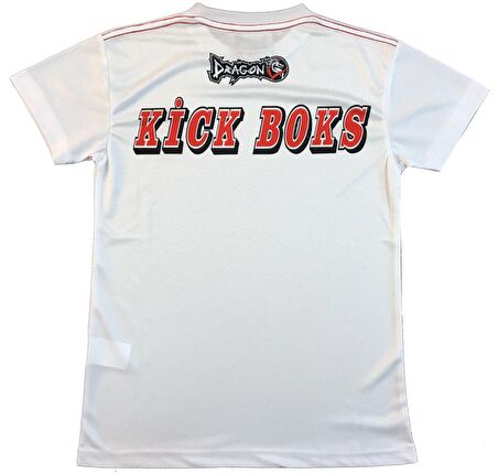 Dragon Kf1004 Kick Boks Tişört - Beyaz