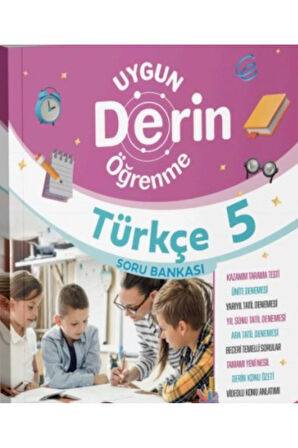 SADIK UYGUN 5.SINIF TÜRKÇE DERİN ÖĞRENME SORU BANKASI (YENİ) KAVRAM HARİTASI HEDİYELİ