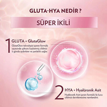 Vaseline Gluta Hya Serum Etkili Canlandırıcı Parlaklık Vücut Losyonu 200 ml