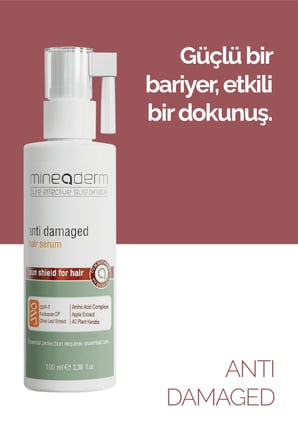Mineaderm Yıpranmış Saçlar Için Koruyucu Saç Serumu 100 ML