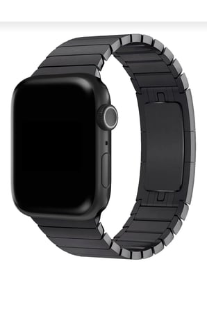 Apple Watch Uyumlu Paslanmaz Çelik Baklalı Kordon