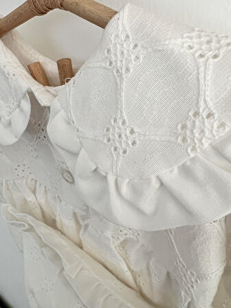 Kız Çocuk Elbise Uzun Kollu Fistolu V yaka Özel Gün Doğum Günü Düğün Parti Günlük Kız Bebek Elbise