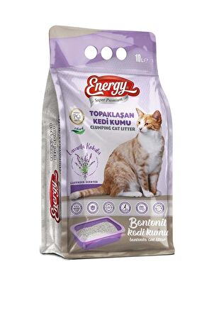 Energy Pet Food Energy 10 lt. Bentonit Kedi Kumu Lavanta Kokulu