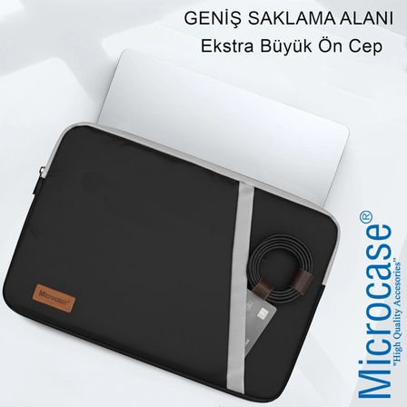 Microcase Çok Amaçlı Notebook Laptop Macbook ve Tabletler Sleeve Tipi Çanta AL5422