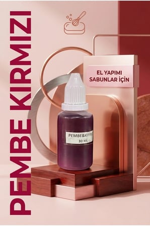 5 KG Şeffaf Sabun Bazı Pembe Kırmızısı Boya Strawberry Esanslı Gliserin Sabun Bazı