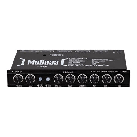 MOBASS MBQ-6-5 BAND PARAMETRİK EQUALİZER