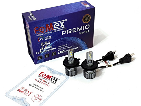 FEMEX PREMİO H4 CSP 3570 KOREAN LED FAR XENON LED HEADLİGHT