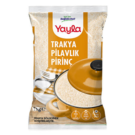 Yayla Trakya Pirinç 1 Kg