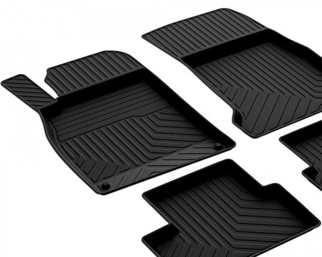 Mercedes A Serisi W176 Ferrous 4D Havuzlu Kauçuk Paspas 2013 2018