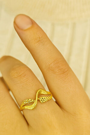 8 AYAR ALTIN FANTAZİ YÜZÜK 8A171