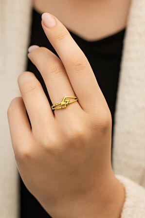 8 AYAR ALTIN FANTAZİ YÜZÜK 8A172