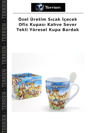 Özel Üretim Sıcak İçecek Ofis Kupası Kahve Sever Tekli Yöresel Kupa Bardak