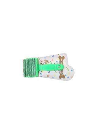 2 Adet Evcil Hayvan Tarağı – Yumuşak Masajlı Tasarım, El Tutamaçlı, Yıkamaya Uygun, Topak Uçlu Plastik, Kedi Köpek Tavşan Pet Brush