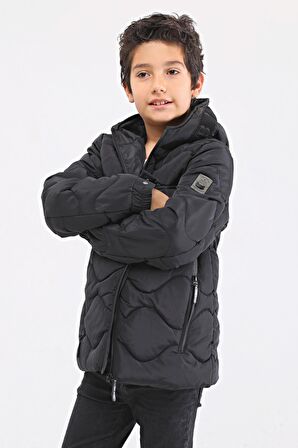 Benittokids Erkek Çocuk Mont Siyah 51230S