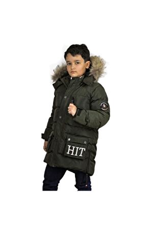 Erkek Çocuk Haki Mont 51233h