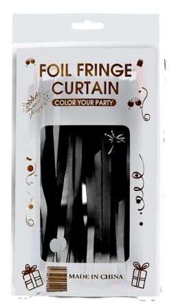 Delux Serisi Tasarım Çekim Modern İTHAL ARKA FON SİYAH