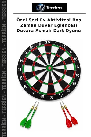 Özel Seri Ev Aktivitesi Boş Zaman Duvar Eğlencesi Duvara Asmalı Dart Oyunu