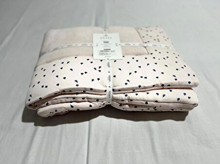 PAMUK BEBEK BASKILI ÇİFT TARAFLI OYUN MİNDERİ/OYUN HALISI