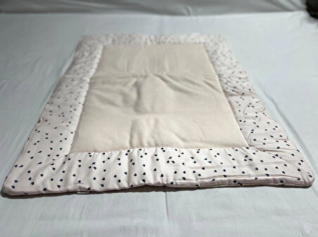 PAMUK BEBEK BASKILI ÇİFT TARAFLI OYUN MİNDERİ/OYUN HALISI