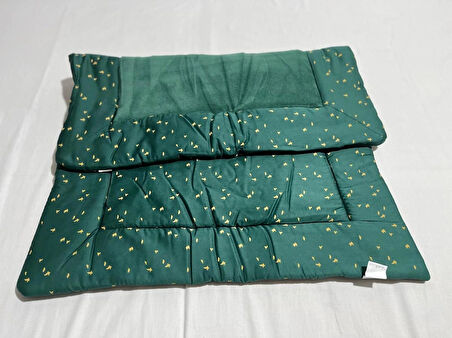 PAMUK BEBEK BASKILI ÇİFT TARAFLI OYUN MİNDERİ/OYUN HALISI