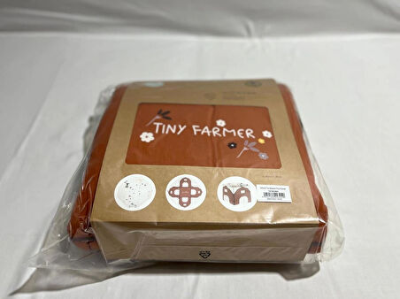 PAMUKBEBEK BÜYÜK BOY BASKILI OYUN MİNDERİ VE OYUNCAK KUTUSU