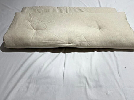 PAMUKBEBEK 100X100 KETEN OYUN MİNDERİ