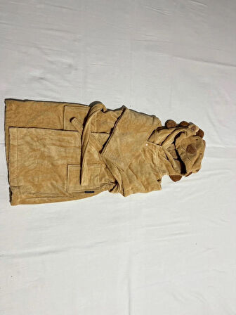 PAMUKBEBEK HAYVAN FİGÜRLÜ BORNOZ