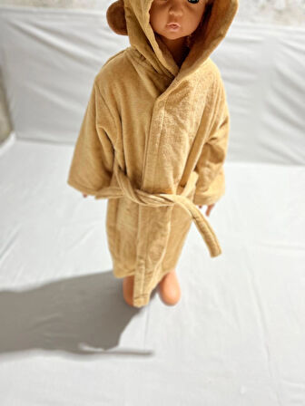 PAMUKBEBEK HAYVAN FİGÜRLÜ BORNOZ