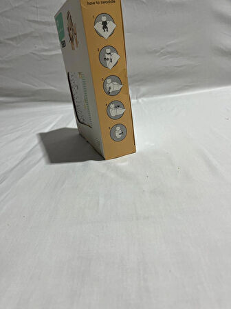 PAMUKBEBEK %100 COTTON 90X100 BASKILI 3LÜ MUSLİN BATTANİYE