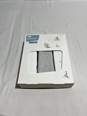 PAMUKBEBEK %100 COTTON 90X100 BASKILI 3LÜ MUSLİN BATTANİYE