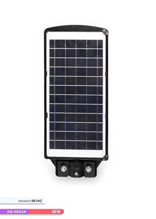 ACK 120 LED li LED Solar Sokak Armatürü 6500K Beyaz Işık 3.2V 60W AT42-06031