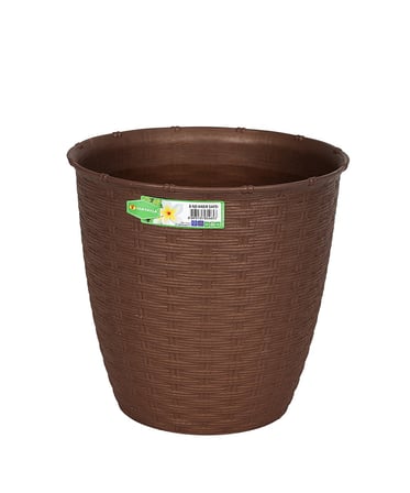 Premium Hasır Saksı 8 Lt No 6 Salonlar Yazlık Sehpa
