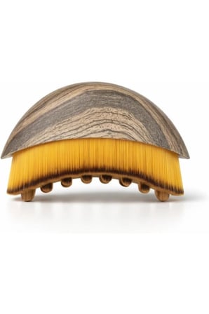 1 Adet Lenfatik Drenaj Masaj Fırçası – Doğal Kıllı Ergonomik Tasarım, Yüz Ve Vücut Kuru Fırçalama, Dry Brush Face & Body Brush