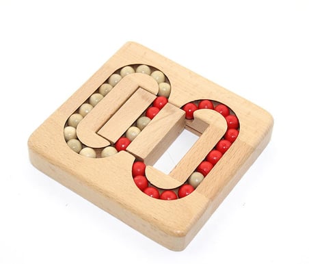 Delux Serisi Problem Çözme Mantık Bulmacasi Alışveriş Seçeneği Ahşap Eğitici Rubik Küp Oyunu 92-740